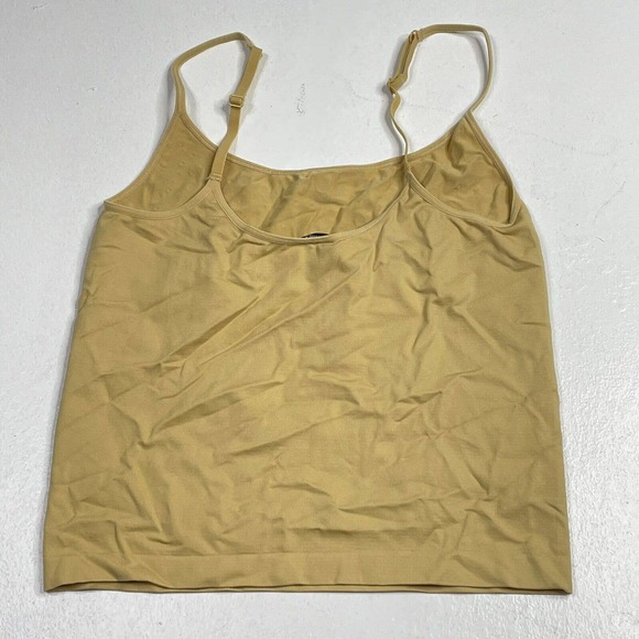 🚨 10 / $20 🚨 Body By Victoria Womens Size Medium Gold Studded Crop Tank Top - Picture 9 of 12